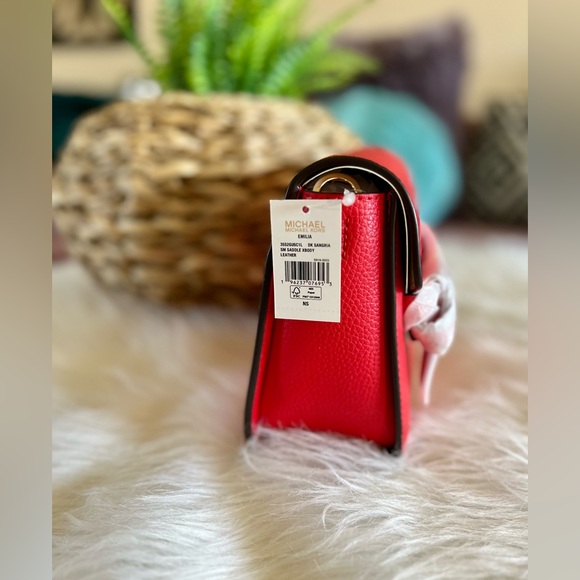 NWT Michael Kors Emilia Small Leather Crossbody Bag - Picture 4 of 11